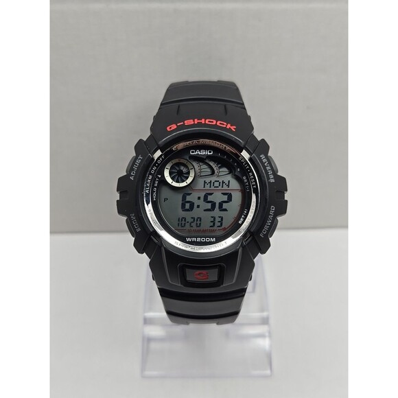Casio G Shock G-2900 Digital Watch 200M WR World Time EL Data Memory New Battery - Picture 1 of 11
